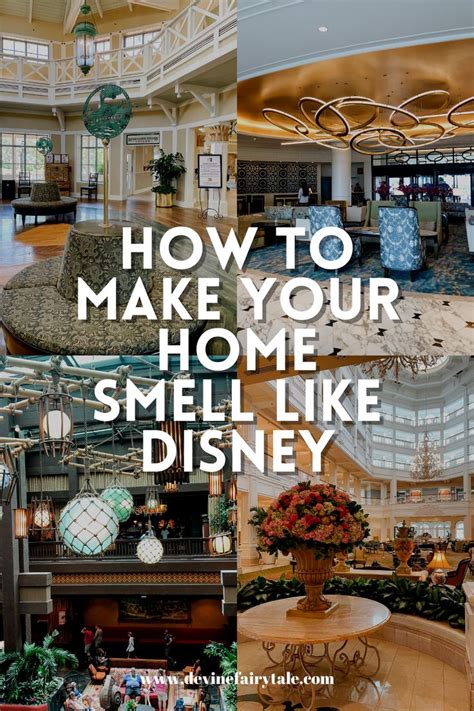 smells at disney resorts.